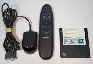 Mind Path IR50 Remote Presentation Controller Serial IR Receiver F/X Diskette - Picture 1 of 14