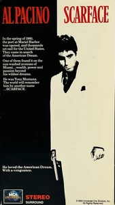Scarface Al Pacino VHS Double Tape Box Set 1990 Tested Good - Picture 1 of 8