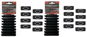 StealthMounts Battery Mount Milwaukee Packout Cleat Feet Black 16 PACK Free Ship - Picture 1 of 2