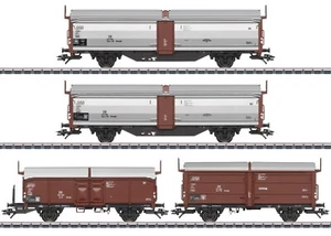 MARKLIN art. 47301 DB AG set 4 carri tetto e pareti scorrevoli ep. IV - Foto 1 di 1