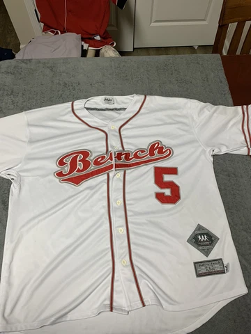 Cincinnati Reds Johnny Bench Legends Collection Jersey Cover