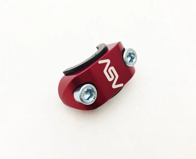 Abrazadera de rotor de freno delantero ASV roja universal MX RM / RMZ / DRZ Suzuki RCU01-R Foto 1 de 3