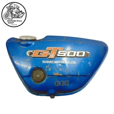 EMBLEMA TAPA DEPÓSITO TANQUE ACEITE SUZUKI GT500 Foto 1 de 4