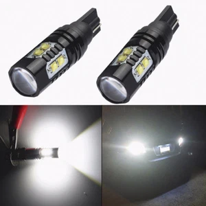 2PCS 50W 921 912 T10 T15 LED 6000K HID White Car Backup Reverse Lights Bulb US - Picture 1 of 8