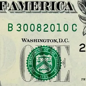 30th of August 2010 Birthday Dollar Bill NEW Uncirculated Fancy Serial Number - Picture 1 of 3