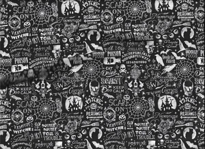 Tela Halloween 45" 100% Algodón de Hi-Fashion Fabrics - Imagen 1 de 20