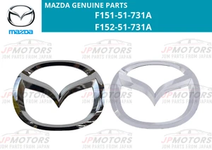 MAZDA RX-8 RX8 SE3P 2004-2008 Original Front & Rear Emblem Badge Set Chrom OEM - Bild 1 von 7