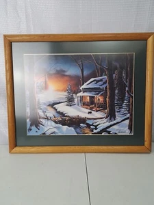 Ron Iverson Print -The Glow of Christmas - Picture 1 of 7