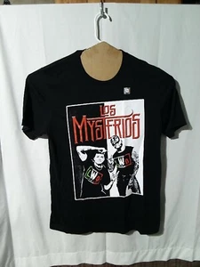 WWE Los Mysterios LWO Rey Mysterio autentico taglia XL NOS 619 San Diego California - Foto 1 di 7