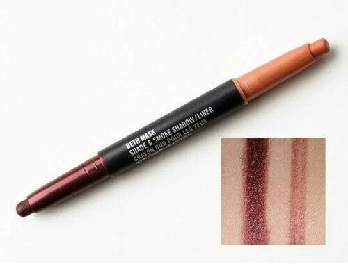 MAC BETH MASK (burgundy brown) shade & smoke shadow liner -  new no box RARE - Image 1 of 1