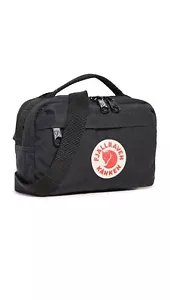 Fjallraven - Paquete de cadera Kanken para mujer, negro, talla única - Imagen 1 de 6