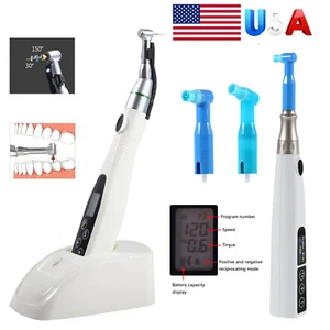 Dental Wireless Electric Hygiene Prophy Handpiece /Cordless LED Endo Motor USA - Picture 1 of 34