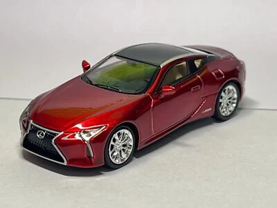 ENCHERY 1/64 比例雷克萨斯 LC500 2017 红色压铸汽车模型玩具礼物全新带盒 — 第 1/4 张图片