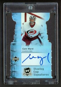 2006-07 The Cup Stanley Cup Signatures #CSCW  Cam Ward 23/25         *11257