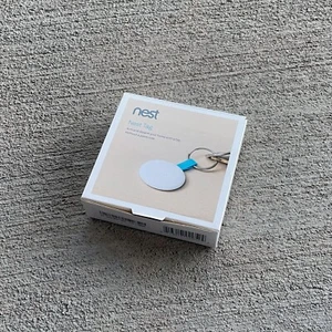 2 Google Nest Secure Tags (Key Fobs) Used Functional White/Blue - Picture 1 of 12