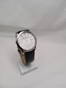 Roamer Swiss Made Supernova White Dail & Date Leather Band mens 935.856 - Picture 1 of 5