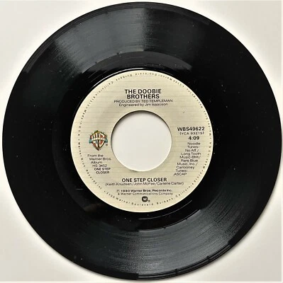 One Step Closer / South Bay Strut: The Doobie Brothers:  # WBS49622 ~ 1980:  NM- - Image 1 of 4