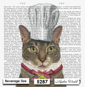 (5287) ZWEI individuelle Papier GETRÄNKE / COCKTAIL Decoupage Serviette KATZE KOCH SCHRIFT - Bild 1 von 3