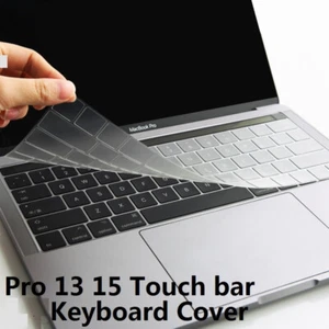 Soft for Macbook Pro 13 15 2016 2018 A1706 A1989 A1707 Keyboard Cover US EU Sili - Afbeelding 1 van 25