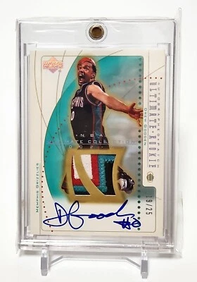 DREW GOODEN 2002-03 Ultimate Collection RC Rookie Patch Auto Autograp RPA /25 SP - Image 1 of 3