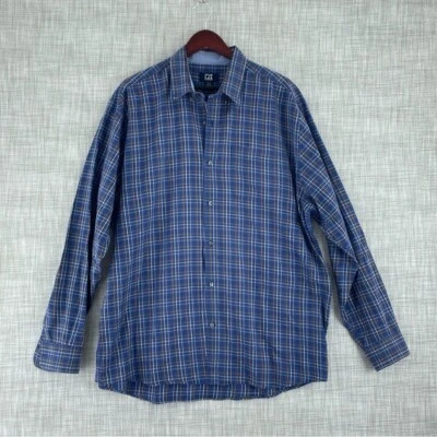 Cutter & Buck Shirt Button Down Long Sleeve Mens Size XL plaid 3544 - Image 1 of 4