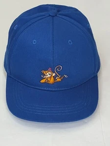 ☑️🧢🚨Disney’s Aladdin Abu Monkey Cap Hat Baseball Blue Adjustable 📸SEE PICS📸 - Picture 1 of 17
