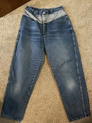 Jeans feminino vintage Zena frente jugo tamanho 11 - Imagem 1 de 4