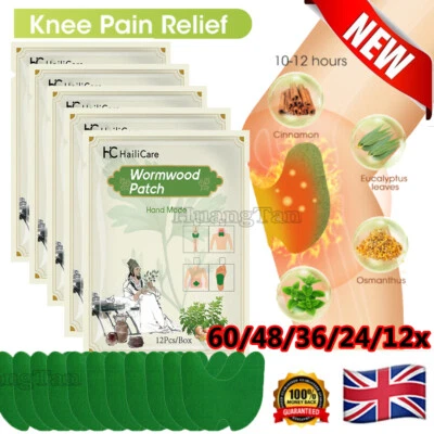 HAILICARE Well Knee Plaster Sticker Wormwood Extract Pain Joint Ache Relief Patches