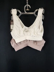 💜BALI COMFORT REVOLUTION CROP TOP Women's Set Of Two New With Tags - Picture 1 of 4