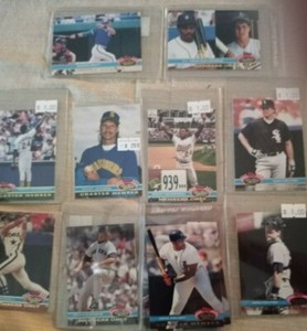 1991 Topps Stadium Club "Charter Member" Singles You Pick Your Cards