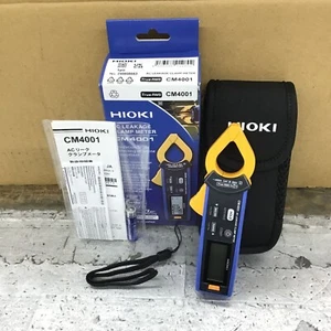 HIOKI CM4001 NUEVO AC Pinza amperimétrica de fugas 60,00 mA ~ 600 A con función comparadora JAPÓN - Imagen 1 de 9