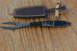 damascus hand forged BBQ fork From The Eagle Collection 8182 - Picture 1 of 11