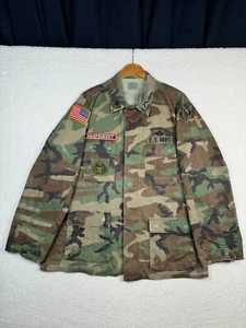 Edgar Industries Woodland Camo Jacket - L Long Patches Independent Skateboarding - Imagen 1 de 17