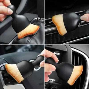 2 Pack Auto Interior Detailing Dust Brush Car Detailing Bristles Cleaning Tool - Picture 1 of 5