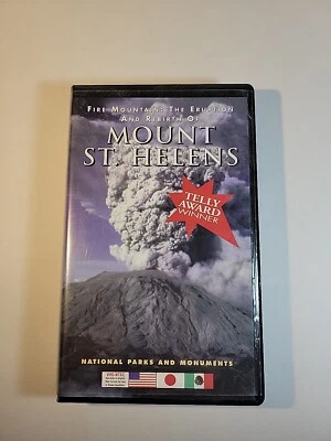 The Eruption Of Mount St. Helens (VHS 1997) National Parks Documentary BRAND NEW - Image 1 of 4
