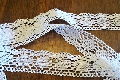 Dentelle ancienne aux fuseaux  - 160 cm x 5 cm - Photo 1/3