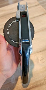DYMO 1550 Label Maker Deluxe Chrome Metal TapeWriter Vintage - Picture 1 of 3