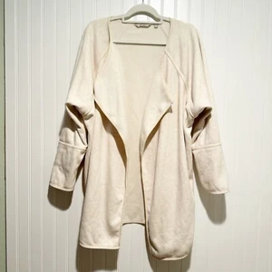 Athleta Cozy Karma Wrap Oatmeal Color Size Small - Picture 1 of 6