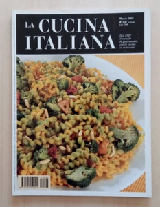 RIVISTA LA CUCINA ITALIANA n.03 Marzo 2002 Gastronomia Ricette Storia Cibo. - Picture 1 of 11