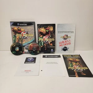 Metroid Prime With Echoes Bonus Disc Nintendo GameCube CIB Complete Tested - Picture 1 of 11