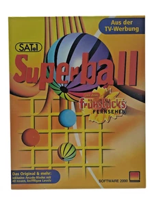 ✅ SAT.1 Superball Frühstücks Fernsehen - (PC DVD Spiel) (DE) BIG BOX ✅NEU✅ - Bild 1 von 5