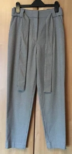 Pantalón de mujer H&M marrón/negro a cuadros talla 6 - Imagen 1 de 7