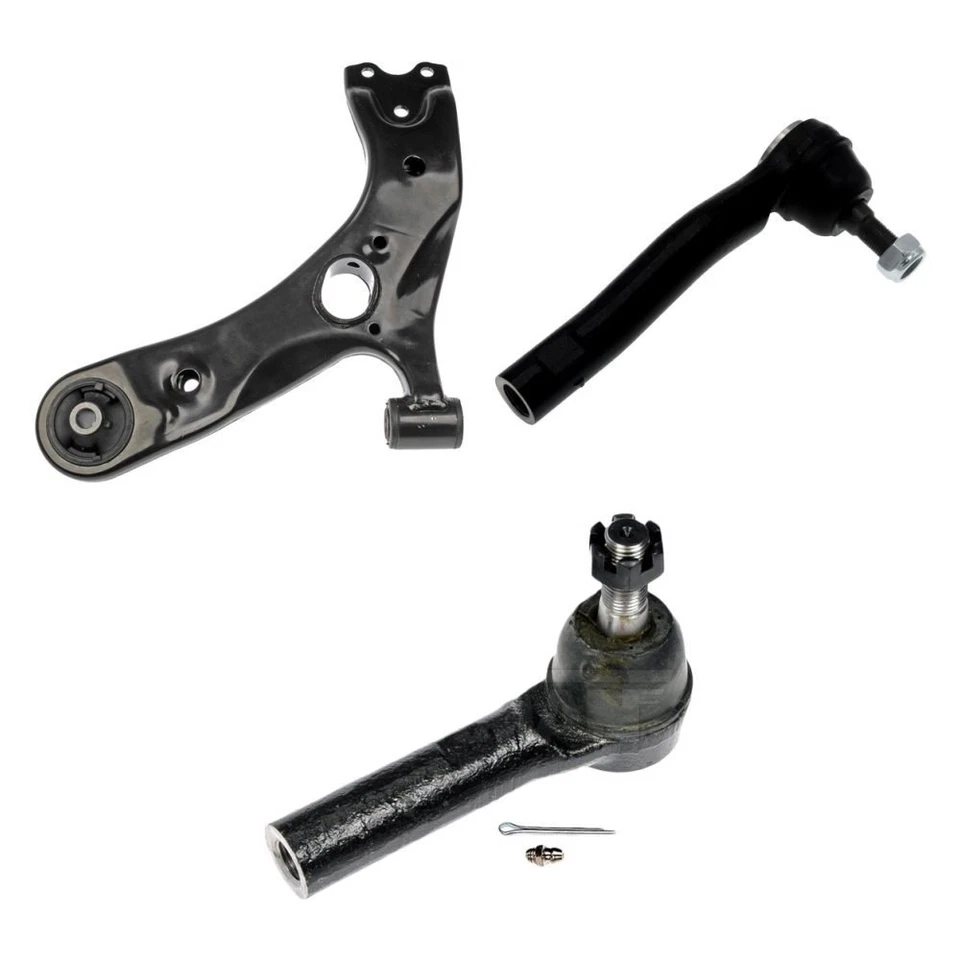 For Toyota Prius V 16 Control Arm with Ball Joint and Tie Rod End Kit Solutions - Image 1 of 1