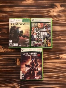 Xbox 360 Spielepaket Gears of War 2, Titanfall, GTA VI (KE) - Bild 1 von 2