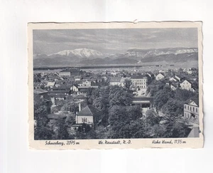 2989) WR. NEUSTADT - Niederdonau m. Schneeberg u. Hohe Wand FELDPOST 1943 - Bild 1 von 2