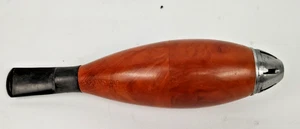 Vintage Century Old Torpedo Italy Briar Cigar Tobacco Pipe Sparkless Perfected - Picture 1 of 8