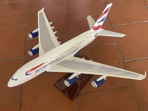 Modellino Zyaura scala 1:250 British Airways Airbus A380 Jet aereo di linea G-XLEA - Foto 1 di 12