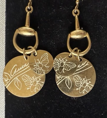 Pendientes Gucci Colección Flora Horsebit Oro 18k RARO Foto 1 de 4