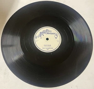 The Champions 1958 DOO WOP 78 I'm So Blue / Cute Little Baby ACE VG+++ HEAR - Picture 1 of 2