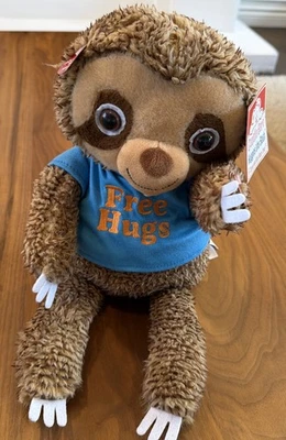 Cuddle Barn HUGGINS SLOTH Animated Singing Plush COME AND GET YOUR LOVE LC NEW ✨ - Image 1 of 4